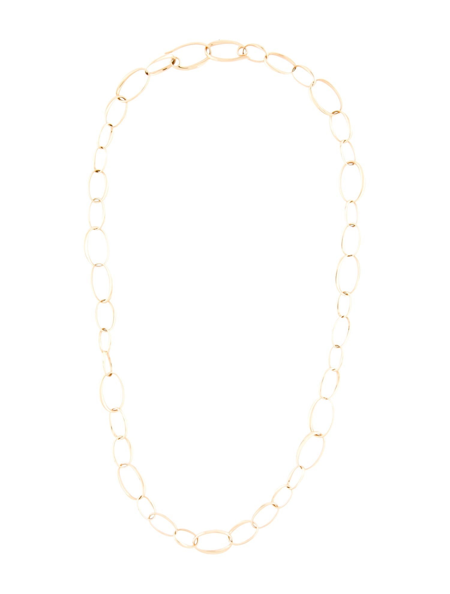 Pomellato 18K Oval-Link Chain Necklace