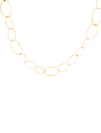 Pomellato 18K Oval-Link Chain Necklace
