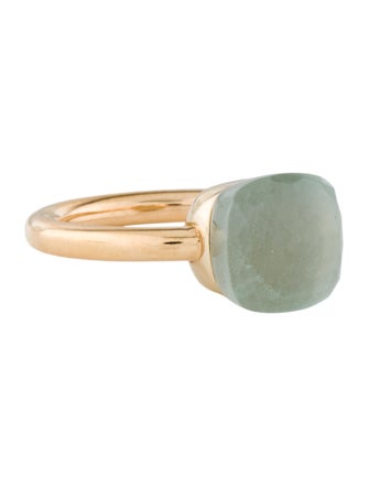 Pomellato 18K Aquamarine Nudo Classic Cocktail Ring
