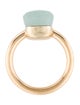 Pomellato 18K Aquamarine Nudo Classic Cocktail Ring
