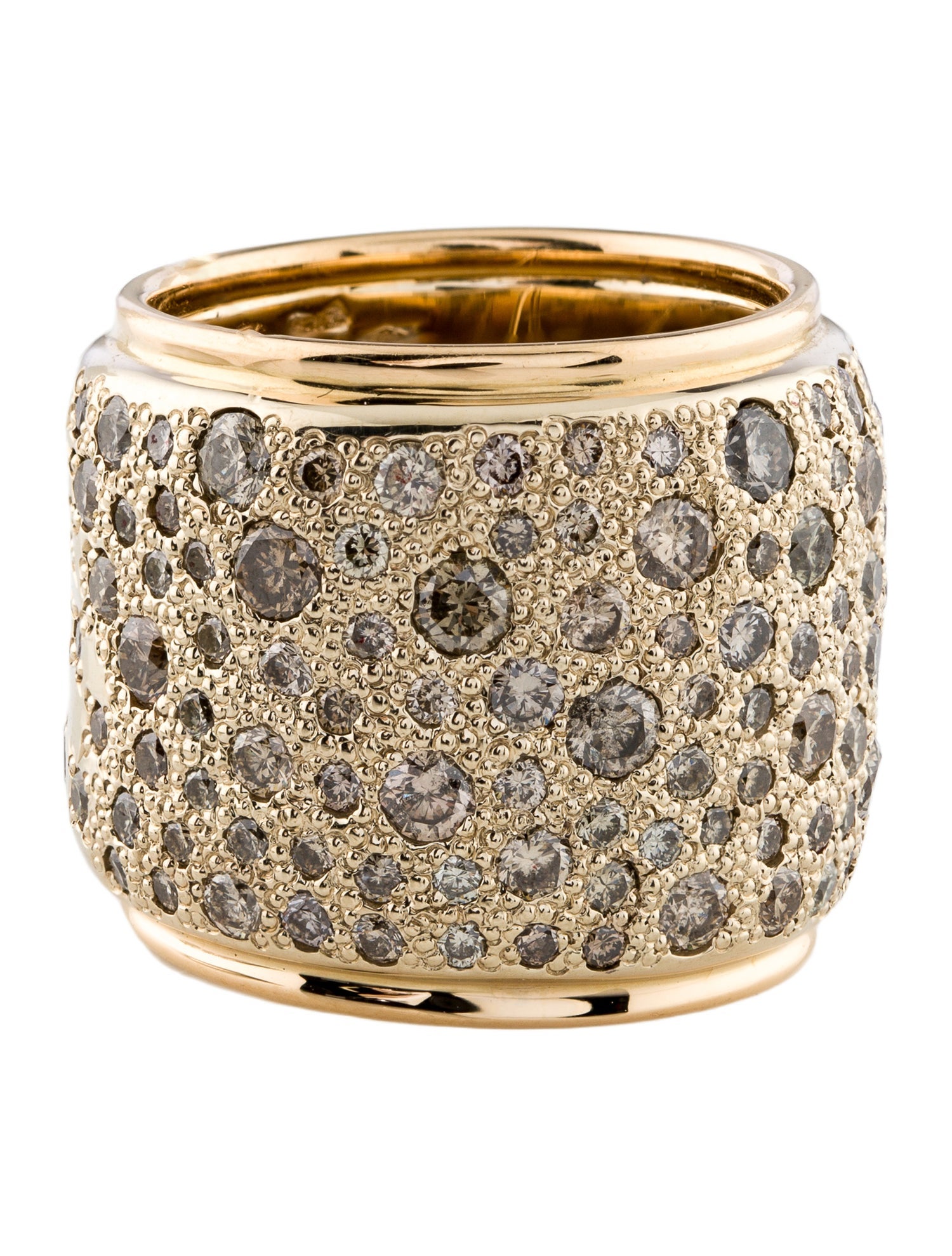 Pomellato 18K Diamond Sabbia Band