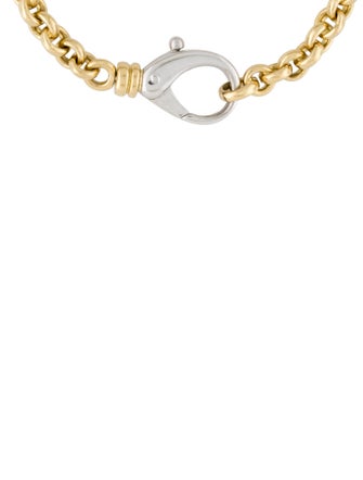 Pomellato 18K Two-Tone Chain Link Bracelet