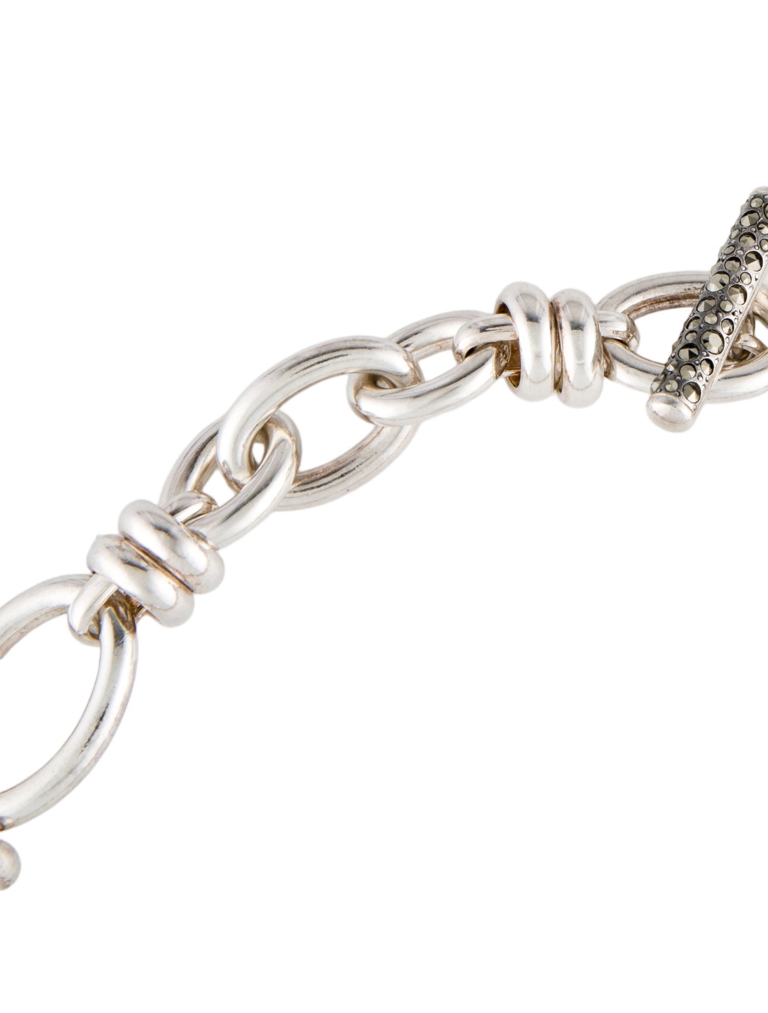 Pomellato 67 Marcasite Chain Necklace