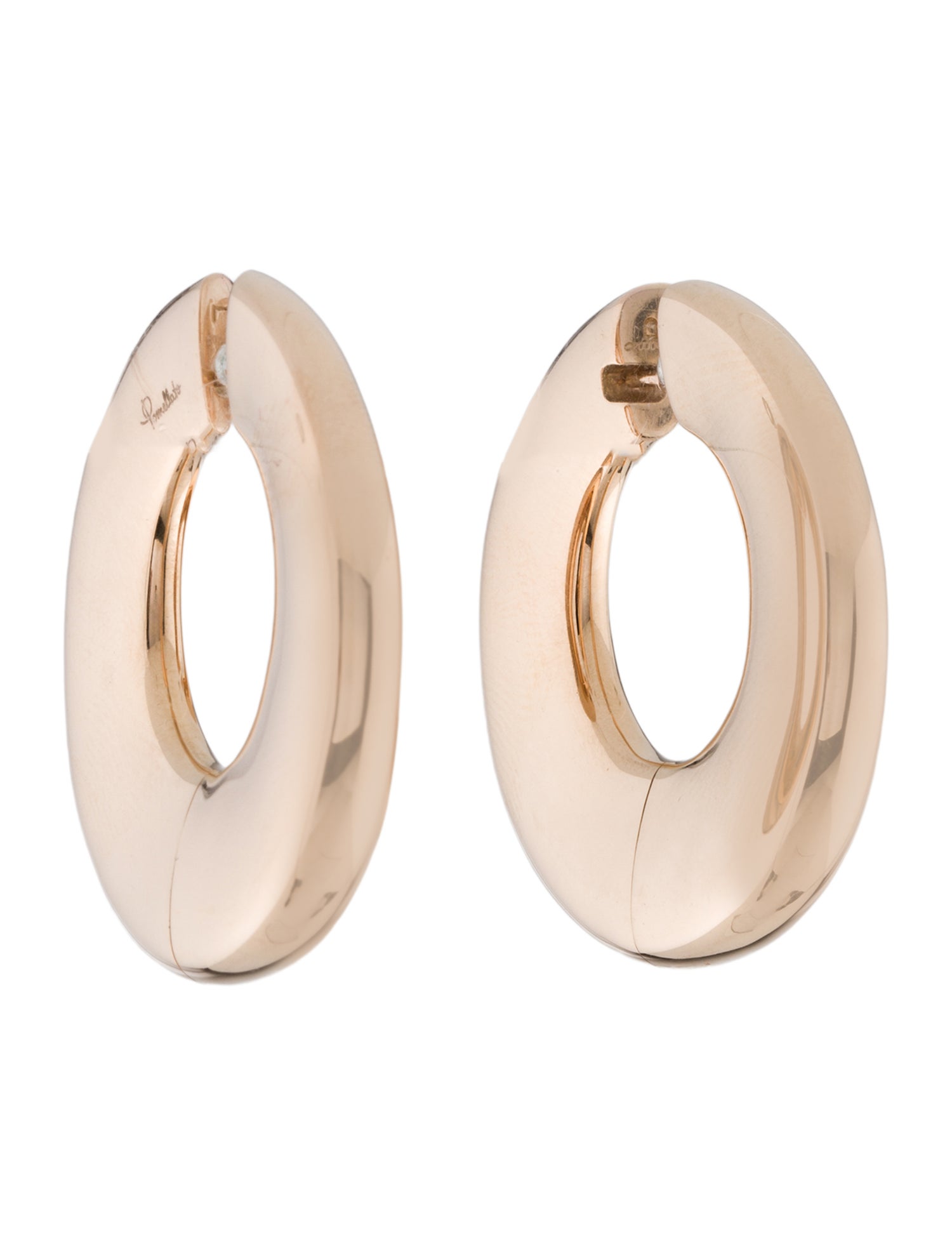 Pomellato 18K Iconica Hoop Earrings