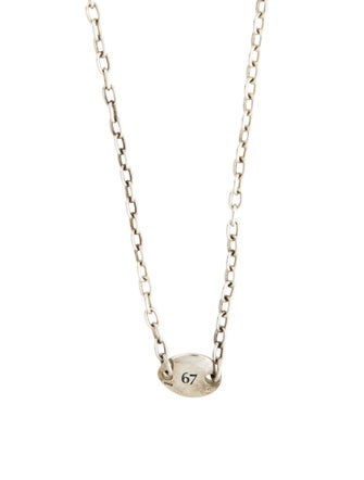 Pomellato Argento 67 Logo Chain Necklace