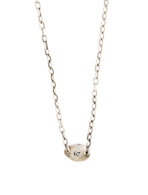 Pomellato Argento 67 Logo Chain Necklace