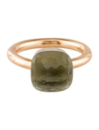 Pomellato 18K Prasiolite Nudo Classic Ring