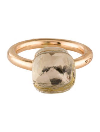Pomellato 18K Citrine Nudo Classic Ring