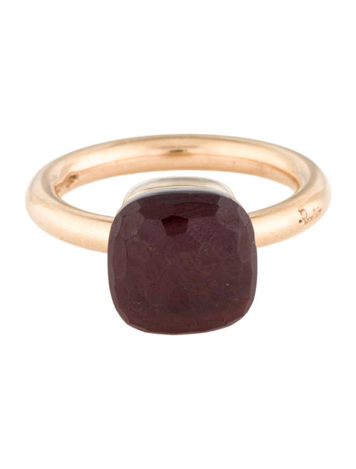Pomellato 18K Garnet Nudo Classic Cocktail Ring