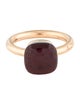 Pomellato 18K Garnet Nudo Classic Cocktail Ring