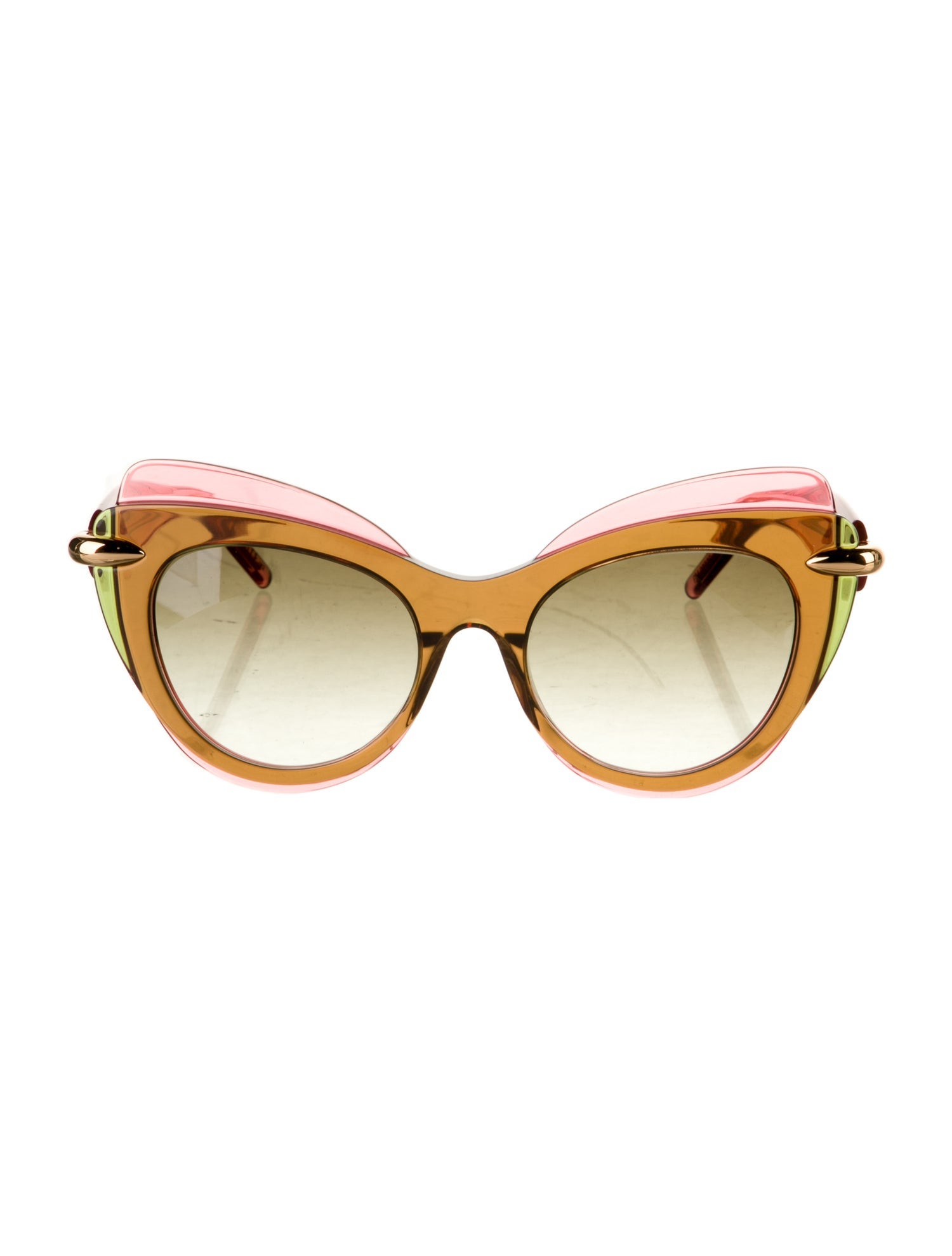 Pomellato Cat-Eye Gradient Sunglasses