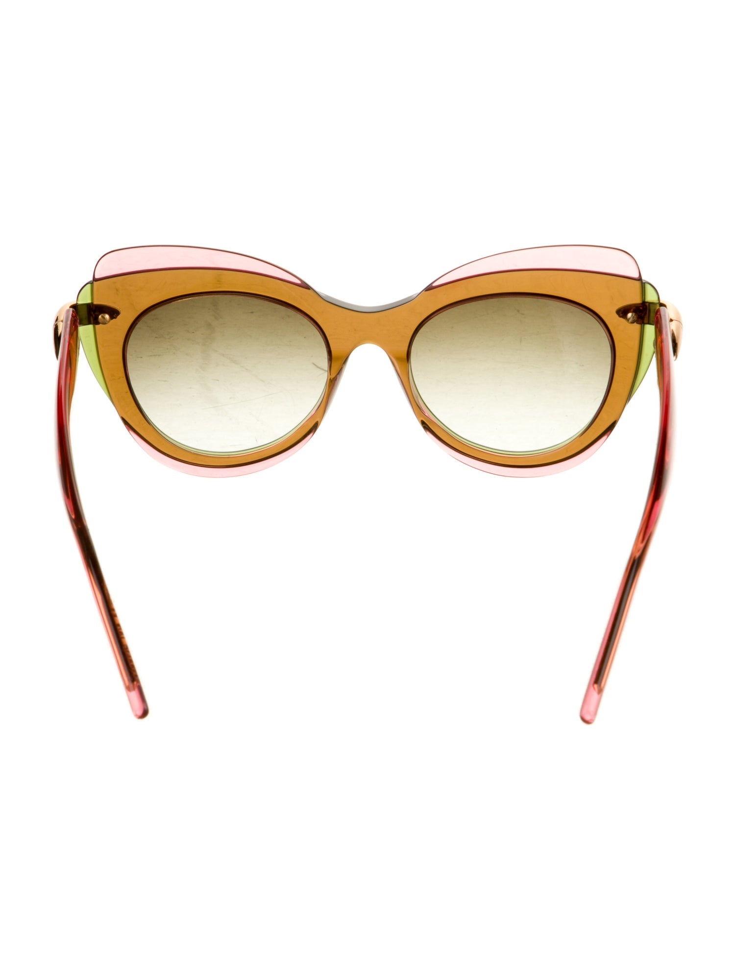 Pomellato Cat-Eye Gradient Sunglasses
