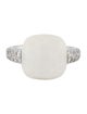 Pomellato 18K Chalcedony & Diamond Carpi Cocktail Ring