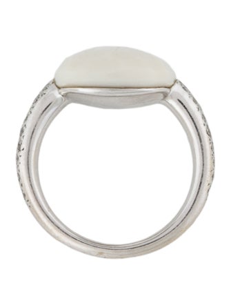 Pomellato 18K Chalcedony & Diamond Carpi Cocktail Ring