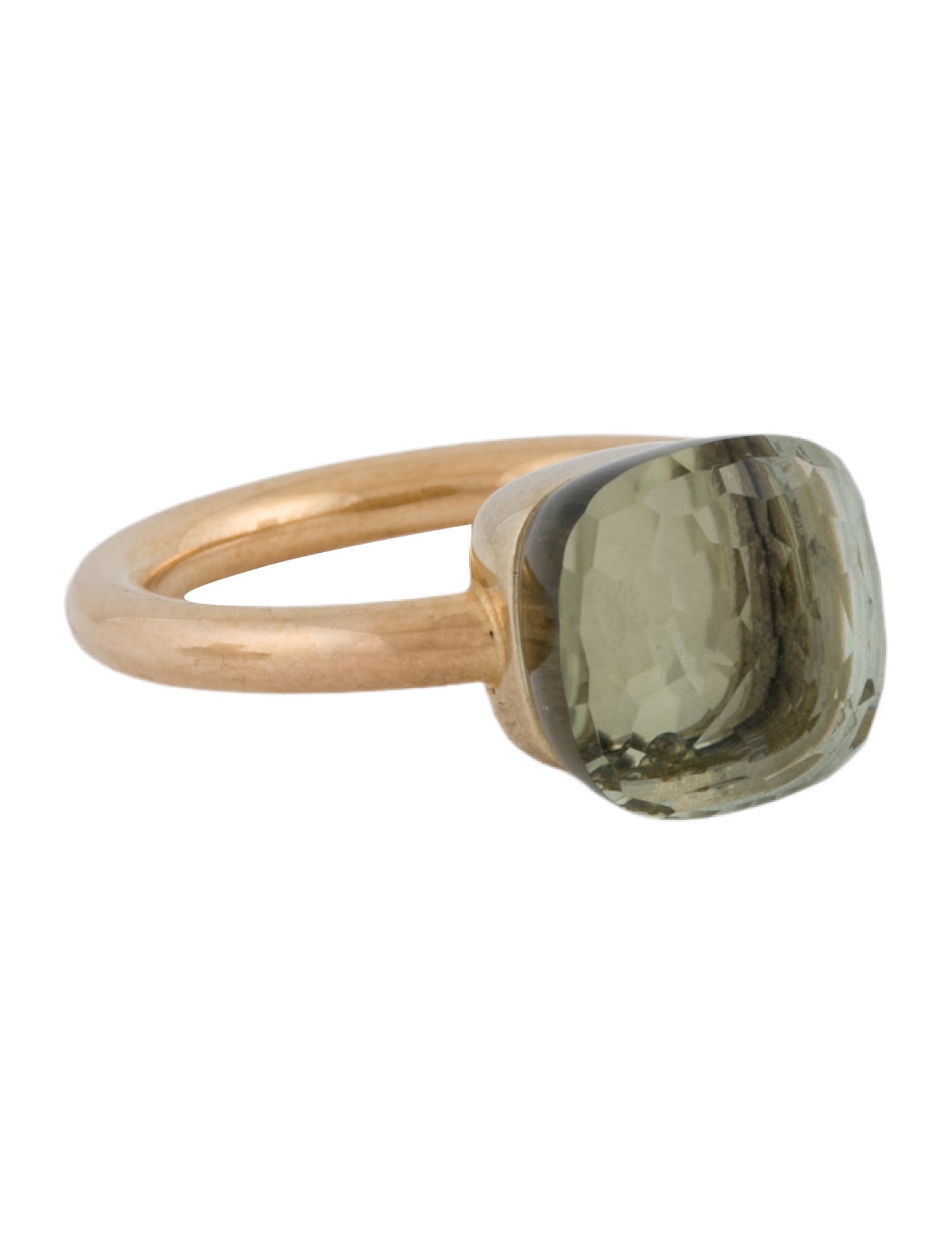 Pomellato 18K Prasiolite Nudo Classic Cocktail Ring