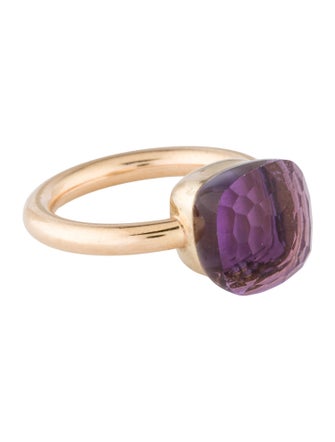 Pomellato 18K Amethyst Nudo Classic Cocktail Ring