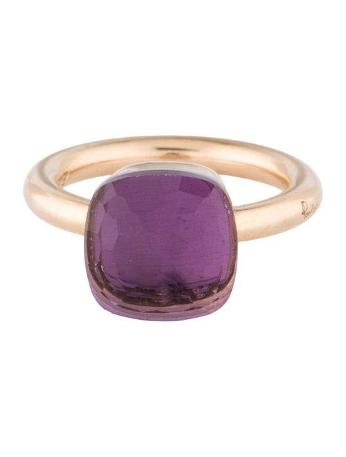 Pomellato 18K Amethyst Nudo Classic Cocktail Ring