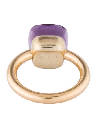 Pomellato 18K Amethyst Nudo Classic Cocktail Ring