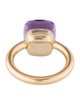 Pomellato 18K Amethyst Nudo Classic Cocktail Ring