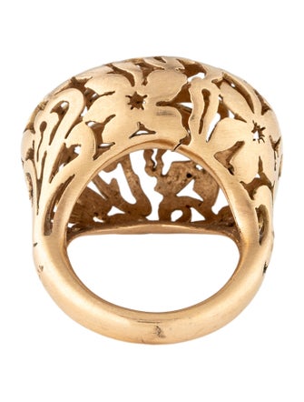 Pomellato 18K Arabesque Cocktail Ring
