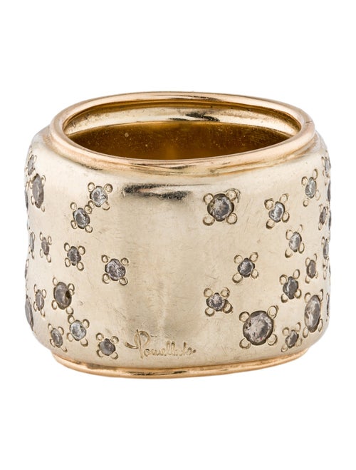 Pomellato 18K 2.92ctw Diamond Sabbia Band