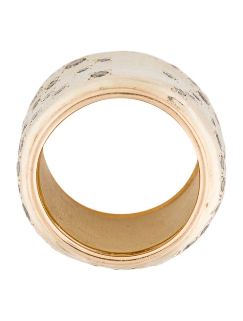 Pomellato 18K 2.92ctw Diamond Sabbia Band
