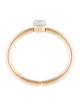 Pomellato 18K Diamond Nudo Bangle Bracelet