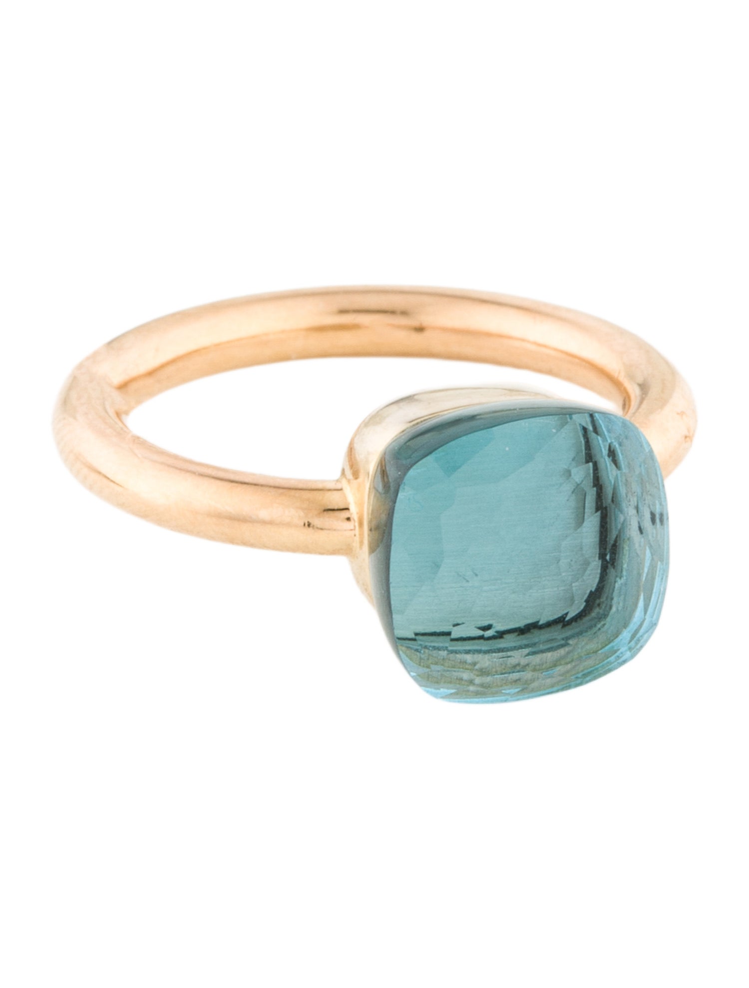 Pomellato 18K Topaz Nudo Classic Ring