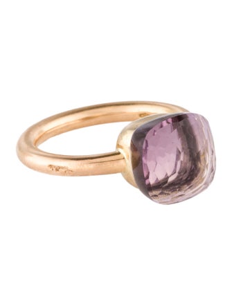 Pomellato 18K Amethyst Nudo Classic Cocktail Ring