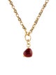 Pomellato 18K Glyph Heart Necklace