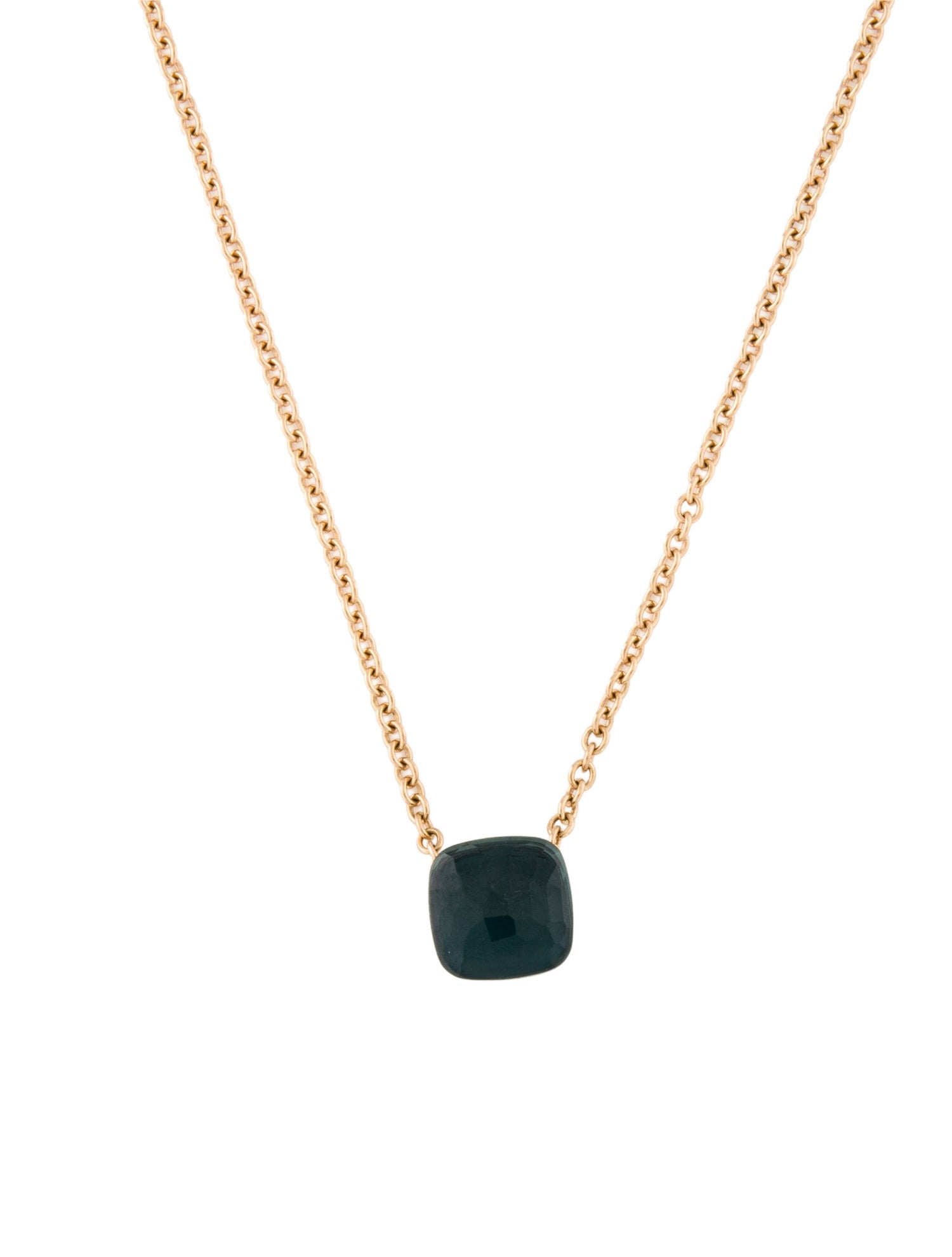 Pomellato 18K Topaz Nudo Grande Pendant Necklace