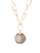 Pomellato 18K 3.80ctw Diamond Sabbia Pendant Necklace