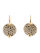 Pomellato 18K Diamond Sabbia Drop Earrings