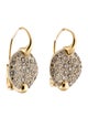 Pomellato 18K Diamond Sabbia Drop Earrings