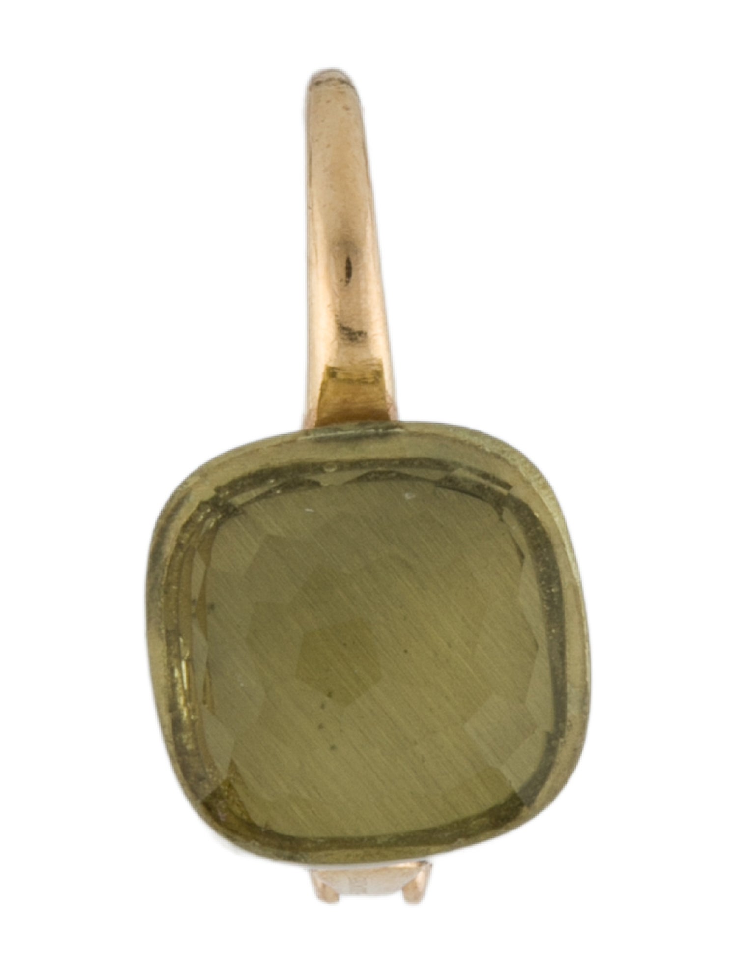 Pomellato 18K Quartz Nudo Drop Single Earring