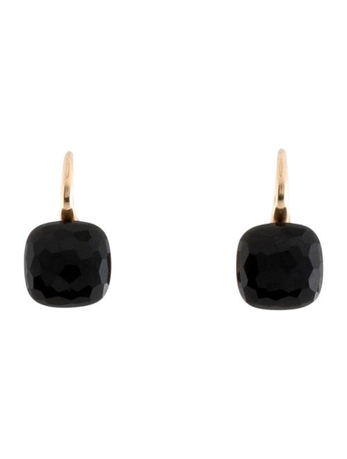 Pomellato 18K Smoky Quartz Nudo Classic Drop Earrings