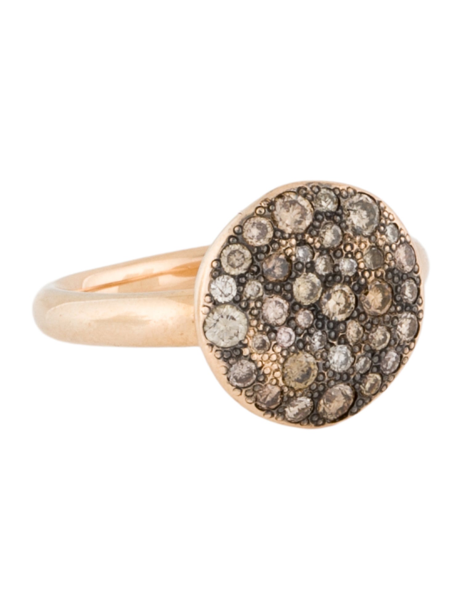 Pomellato 18K Diamond Sabbia Ring