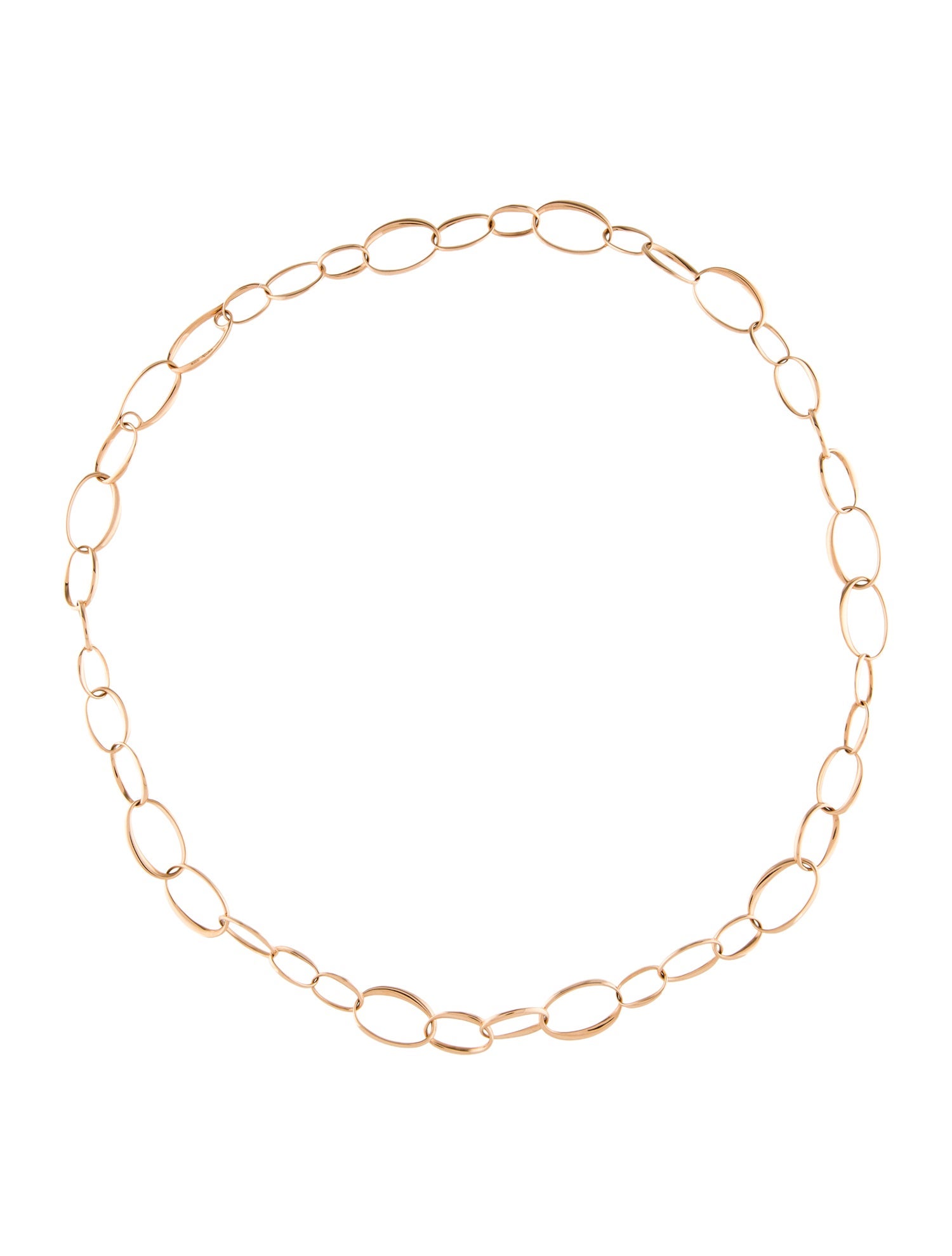 Pomellato 18K Oval Link Chain Necklace