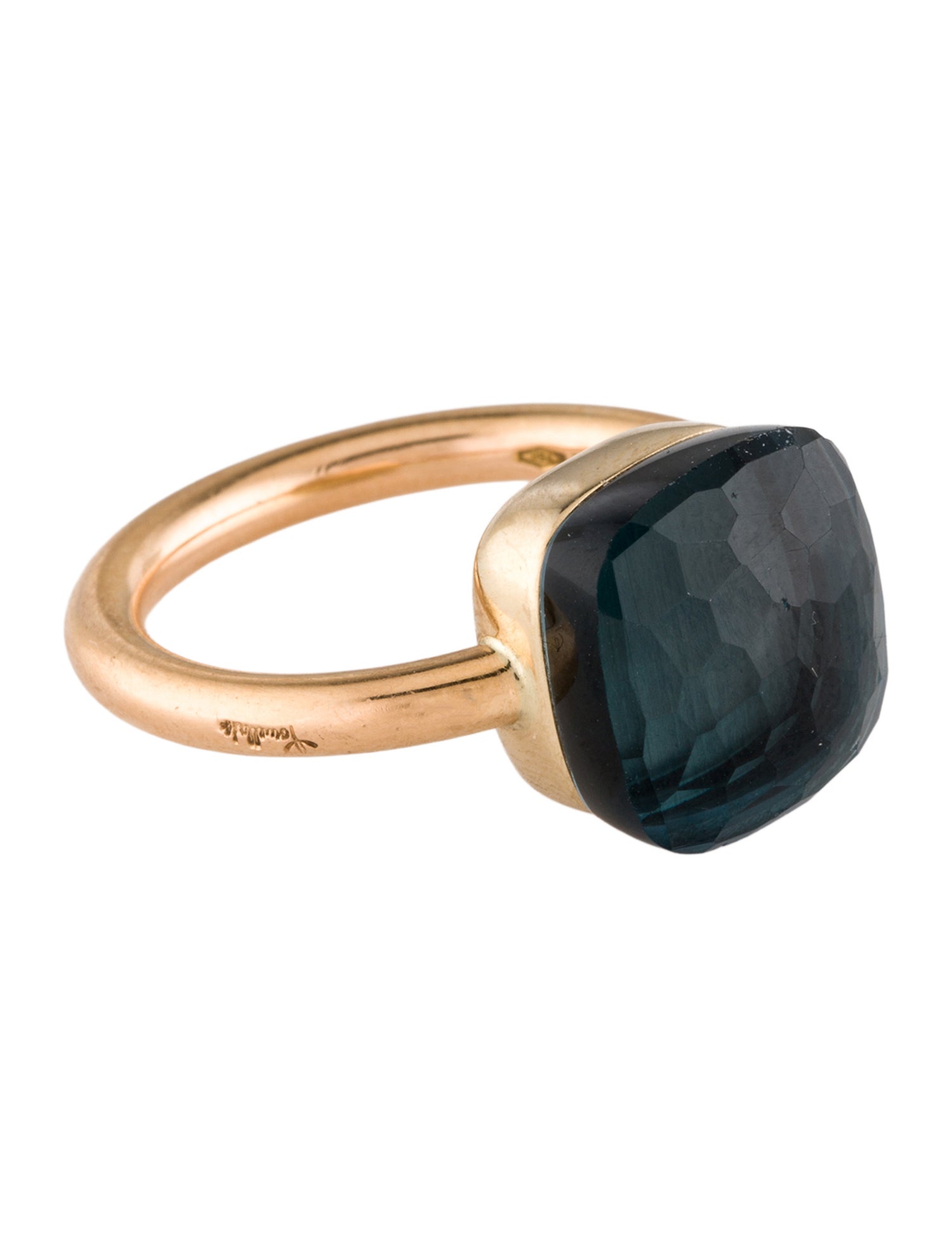 Pomellato 18K Nudo Classic Topaz Ring