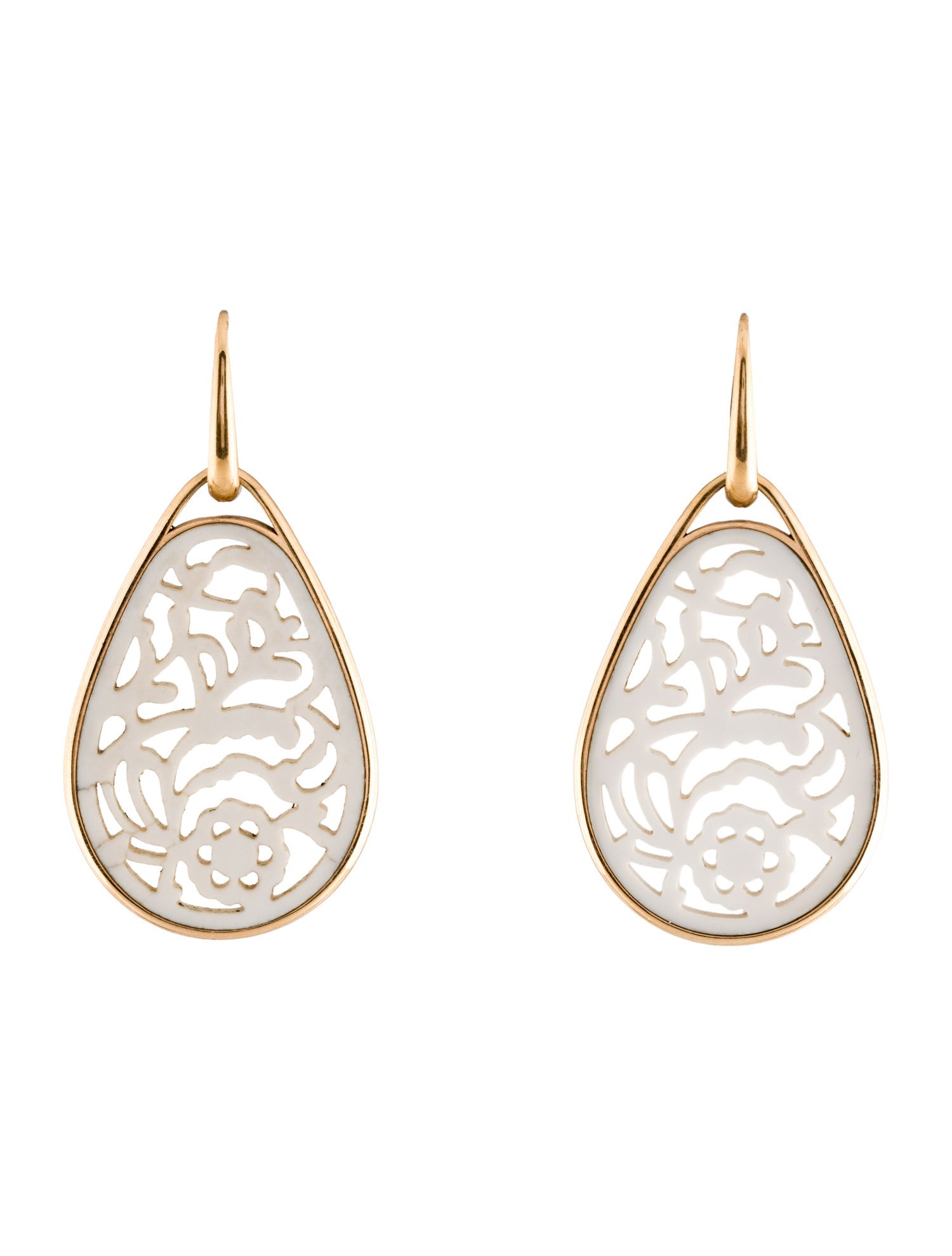 Pomellato 18K Chalcedony Victoria Drop Earrings