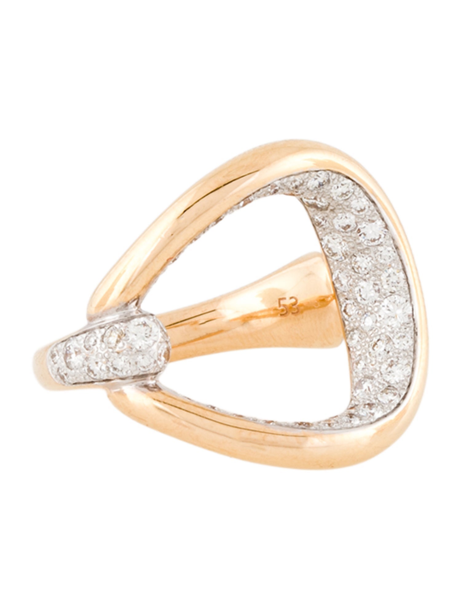 Pomellato 18K Diamond Fantina Cocktail Ring