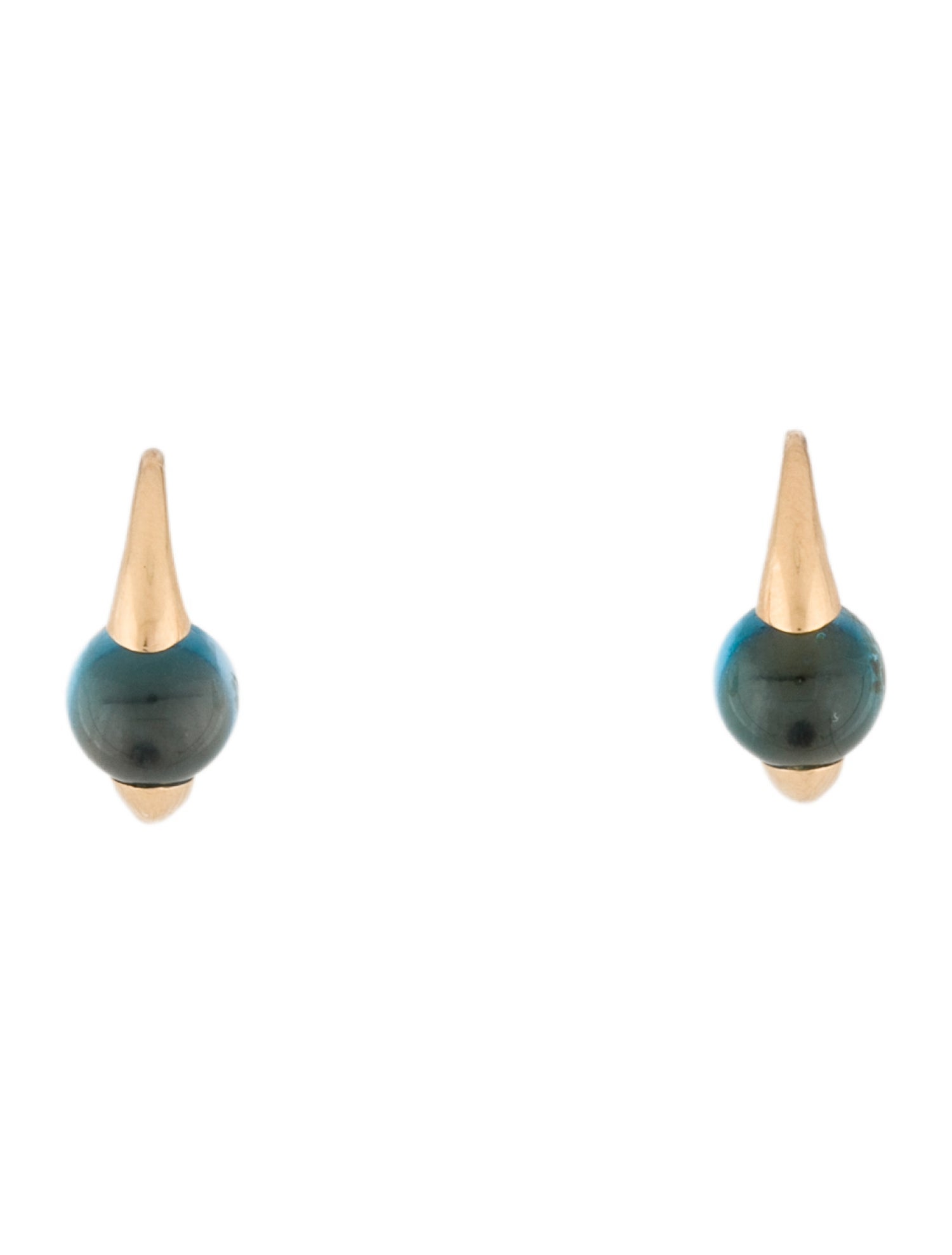 Pomellato 18K Topaz M'Ama Non M'Ama Drop Earrings