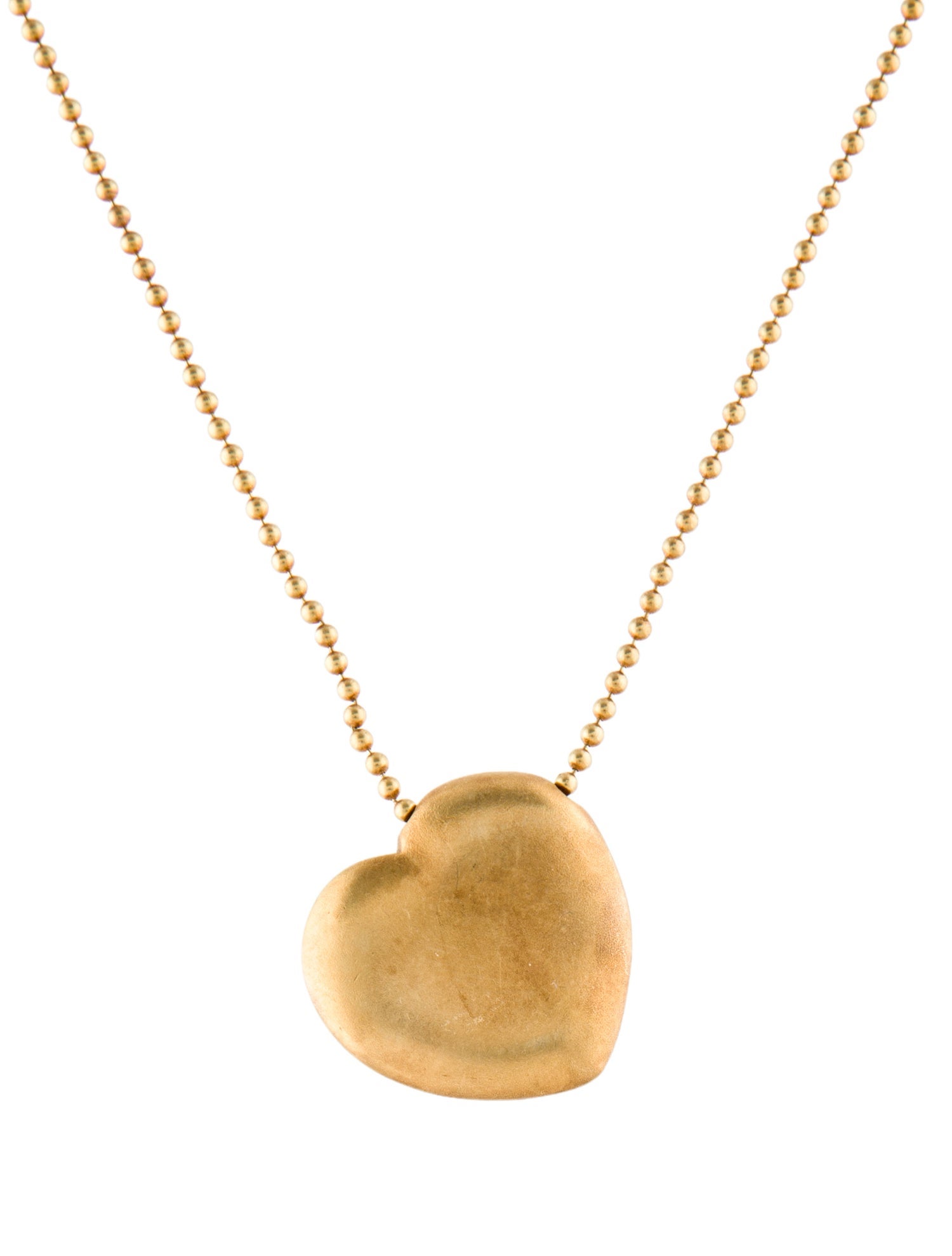 Pomellato 18K Heart Pendant Necklace