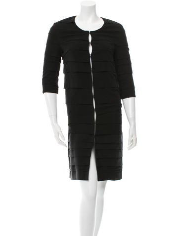 Ports 1961 Pleated Mesh Coat