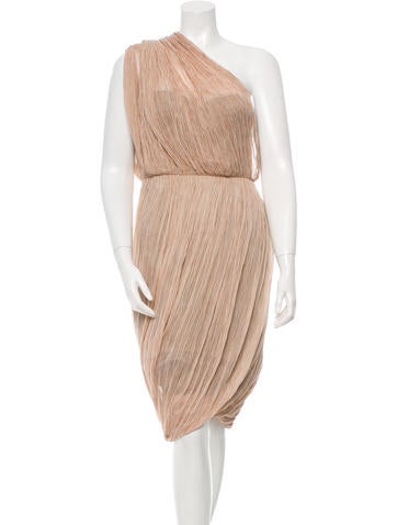 Ports 1961 Silk One-Shoulder Dress