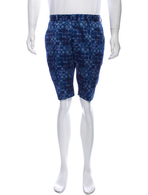 Ports 1961 Silk Shorts Blue
