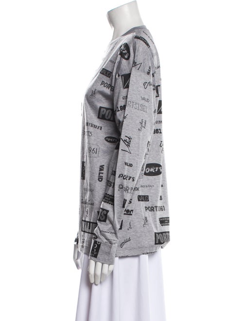 Ports 1961 Graphic Print Crew Neck Sweatshirt