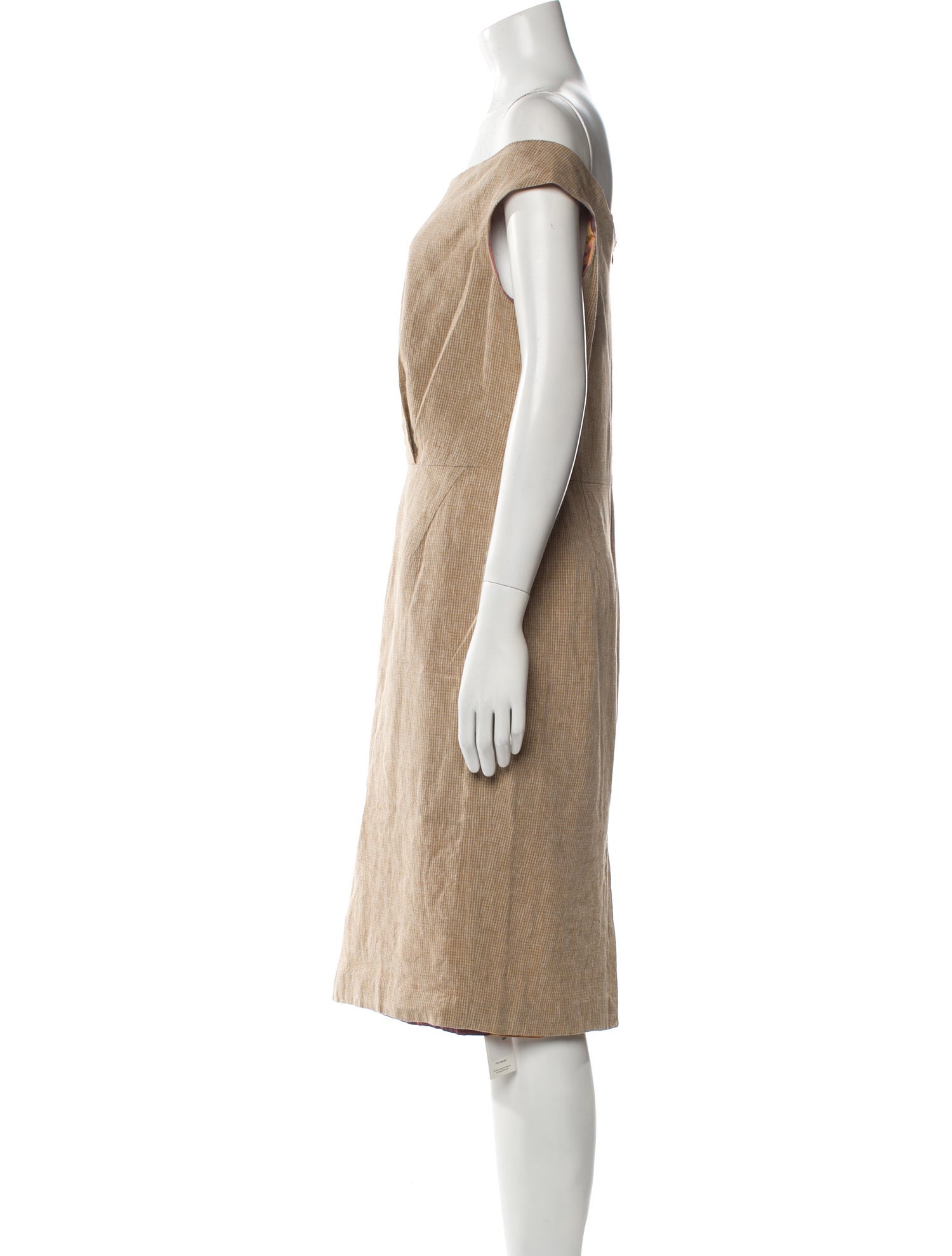 Ports 1961 Bateau Neckline Knee-Length Dress