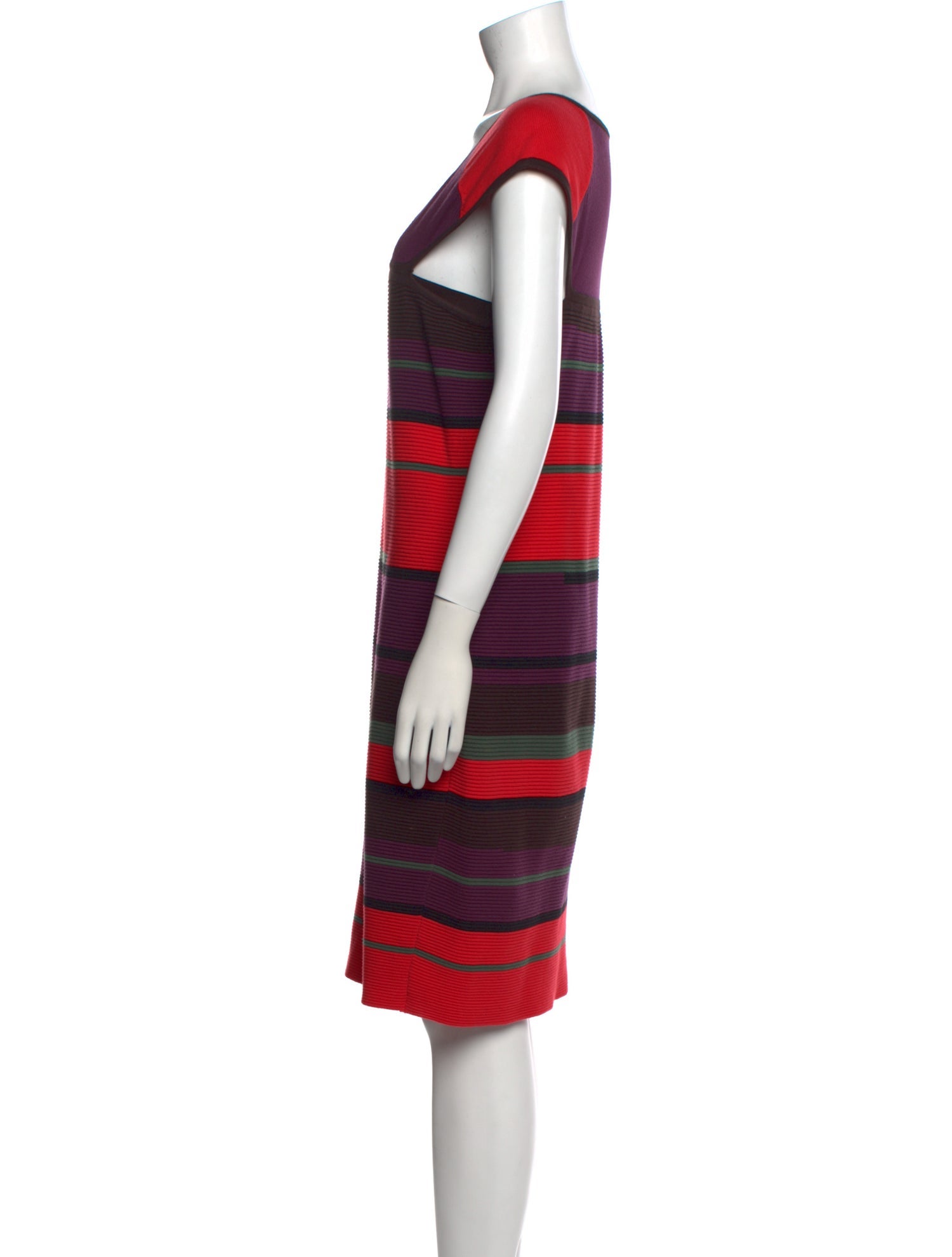 Ports 1961 Striped Knee-Length Dress