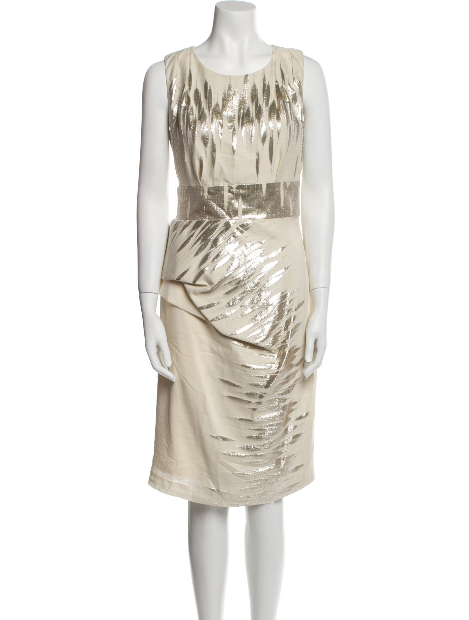 Ports 1961 Scoop Neck Knee-Length Dress